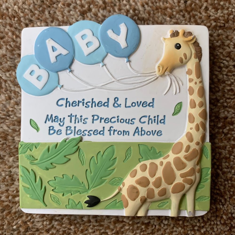 baby cherished & loved decor
